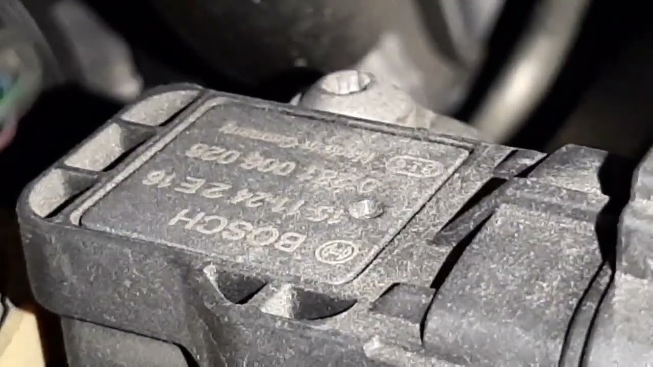 Emplacement du capteur MAP sur le moteur Fiat Doblò 1.3 Multijet