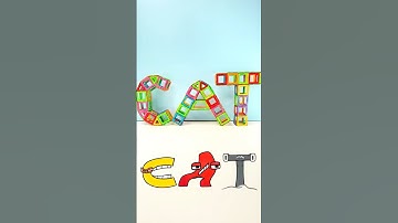 Can you guess the answer? Let’s build with Condis magnetic blocks #magnetbausteine #kinderspielzeug