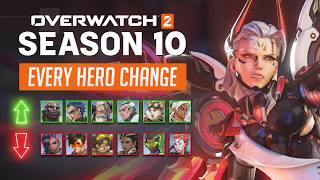 Overwatch 2 - EVERY HERO CHANGE for Season 10 by KarQ 312,785 views 1 month ago 8 minutes, 1 second