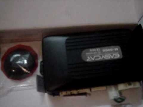 EASYCAR Color LCD Car Alarm EW402AS
