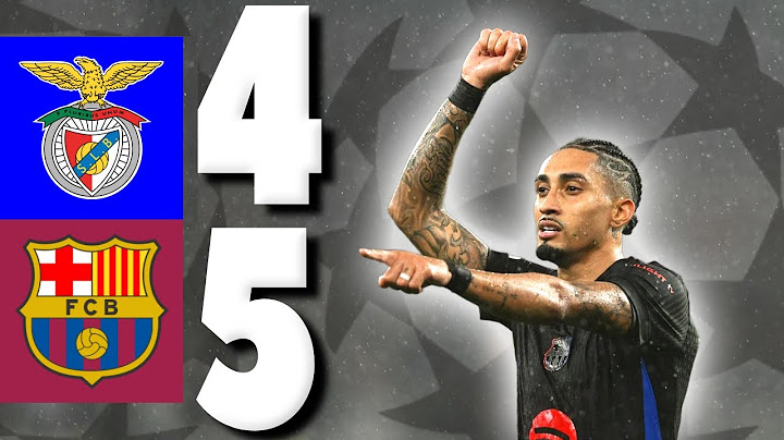 ¡PARTIDAZO HISTÓRICO! Benfica 4-5 Barcelona | REMONTADA ÉPICA Champions League 2025