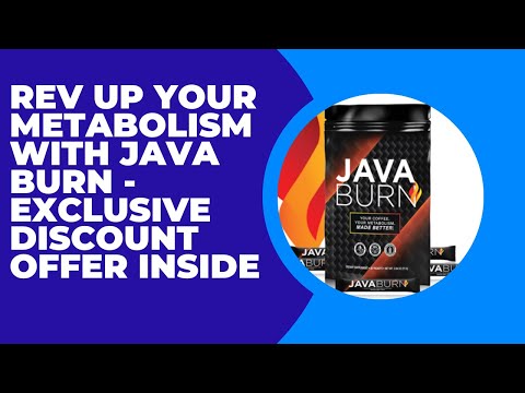 Rev up Your Metabolism with Java Burn - Exclusive Discount Offer Inside