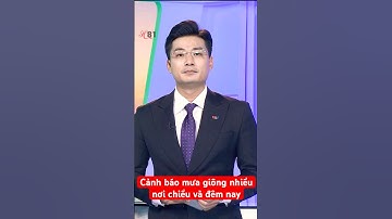 Cảnh báo mưa giông tại nhiều nơi trong chiều và đêm nay