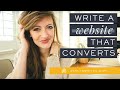 🖋🖥HOW TO WRITE A BETTER WEBSITE THAT CONVERTS