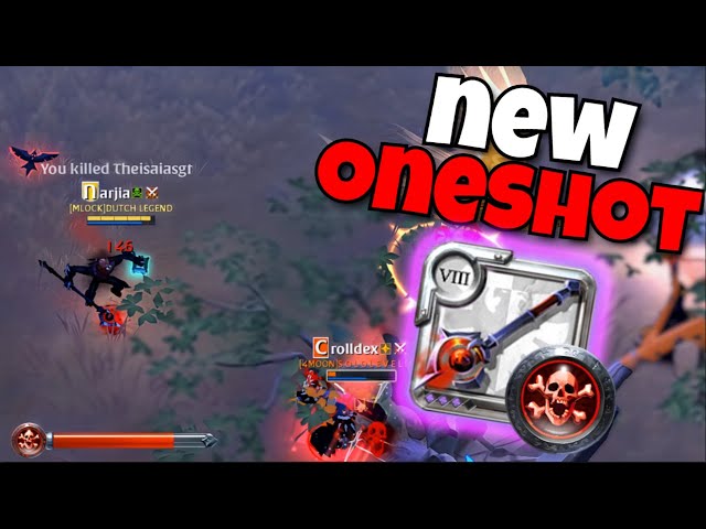 NEW Oneshot Cursed | Solo Gank TUTORIAL | Albion Online PvP class=