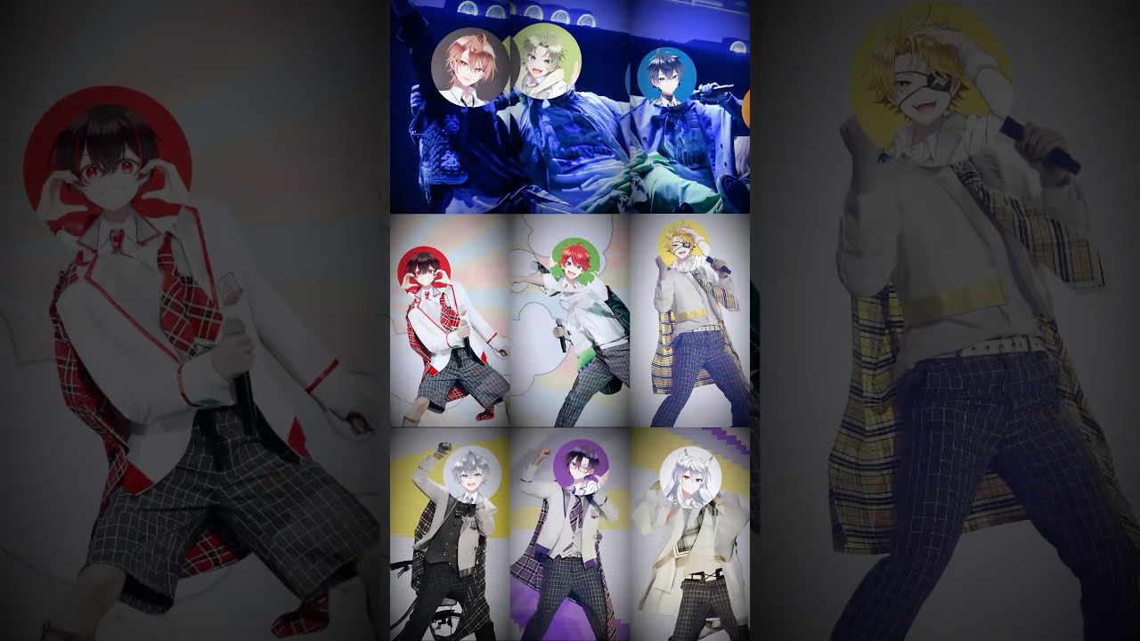 【男子組実写】2024➡️2025のパラぴち実写です‼️みんなカッコよすぎる😭✨️ #からぴち #カラフルピーチ #パラぴち #実写 #テンプレ使用