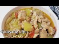 How to cook Ginisang Upo w/ Chicken |easy recipe