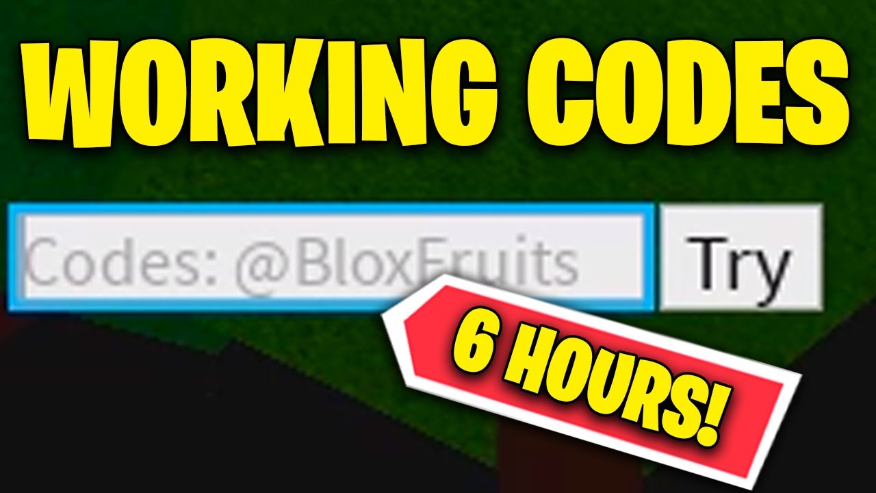 EVERY WORKING CODE IN ROBLOX BLOX FRUITS! *Free Double XP* - BiliBili