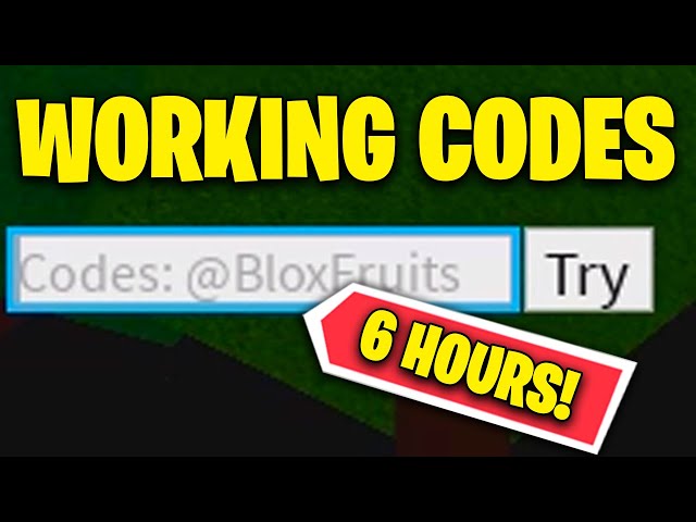 ALL Working Double XP Codes in Blox Fruits 