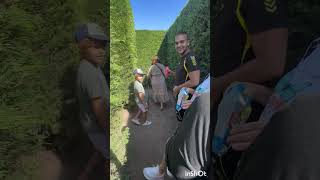 Costó hora y media, pero la unión hace la fuerza #laberinto #cantabria