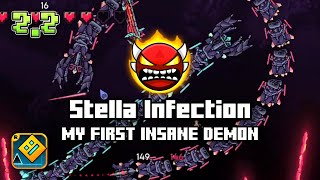 "Stella Infection" by LopyLuna (INSANE DEMON) | Geometry Dash 2.2