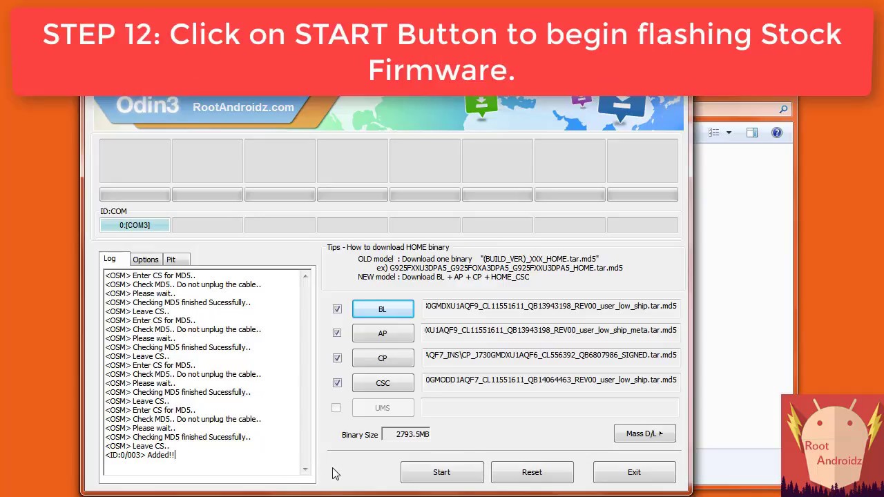 Galaxy J7 2017 Sm J730f Fn G All Models Stock Firmware Flashing Youtube