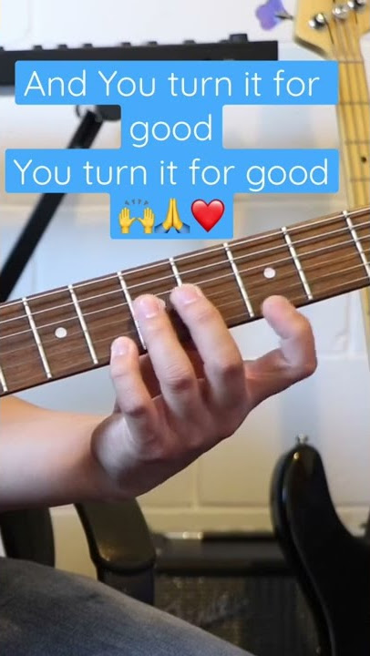 See A Victory by Elevation worship, Electric guitar cover