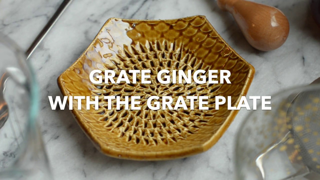 How To Grate Ginger with The Grate Plate 