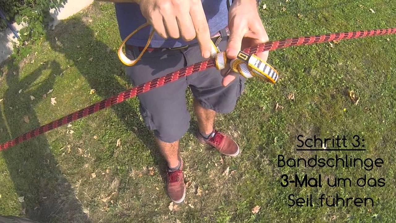 Der Franz Bachmann Bandklemmknoten (FBB) - Ein Outside e.V. Lehrvideo