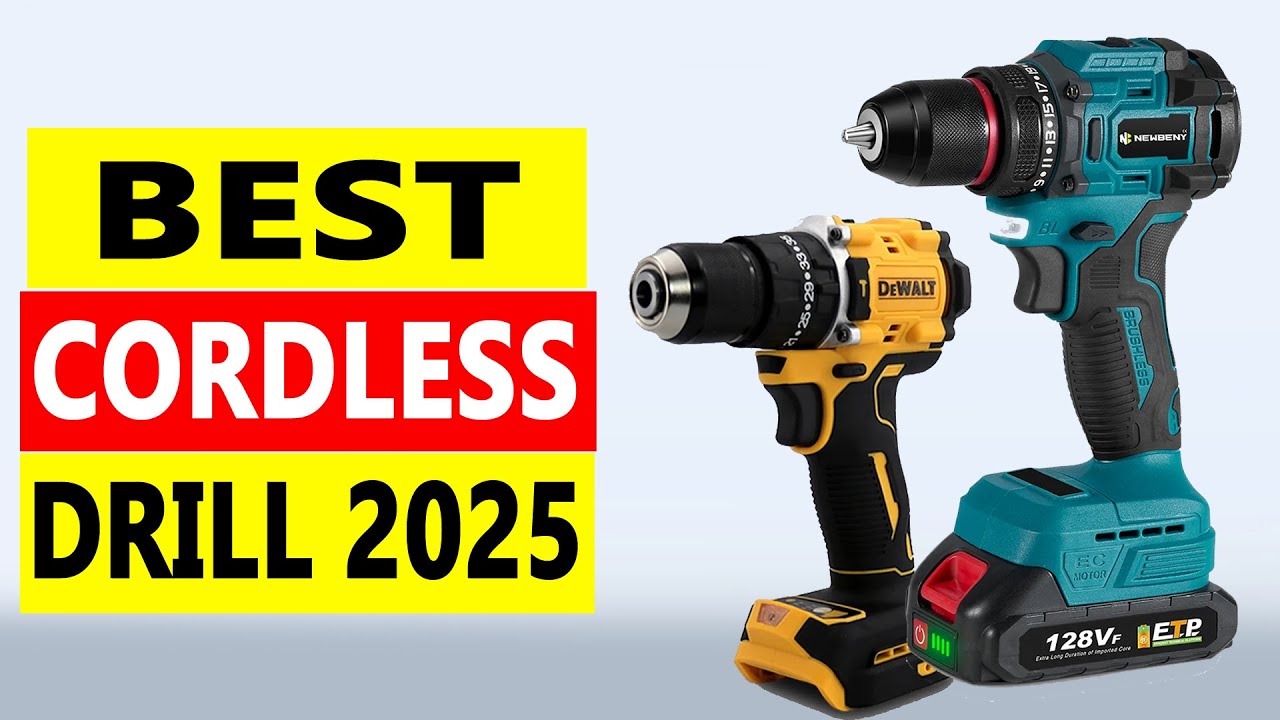 Top 5 Best Cordless Drill 2025 - YouTube