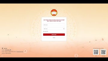 (Văn Thư) Hệ thống Điều hành tác nghiệp MTTQ Việt Nam
