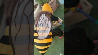 Busy Bee in Harvesting Crops! 🐝