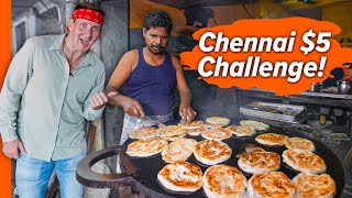 Eating All Day For $5!! Chennai's CHEAPEST Street Food!!
