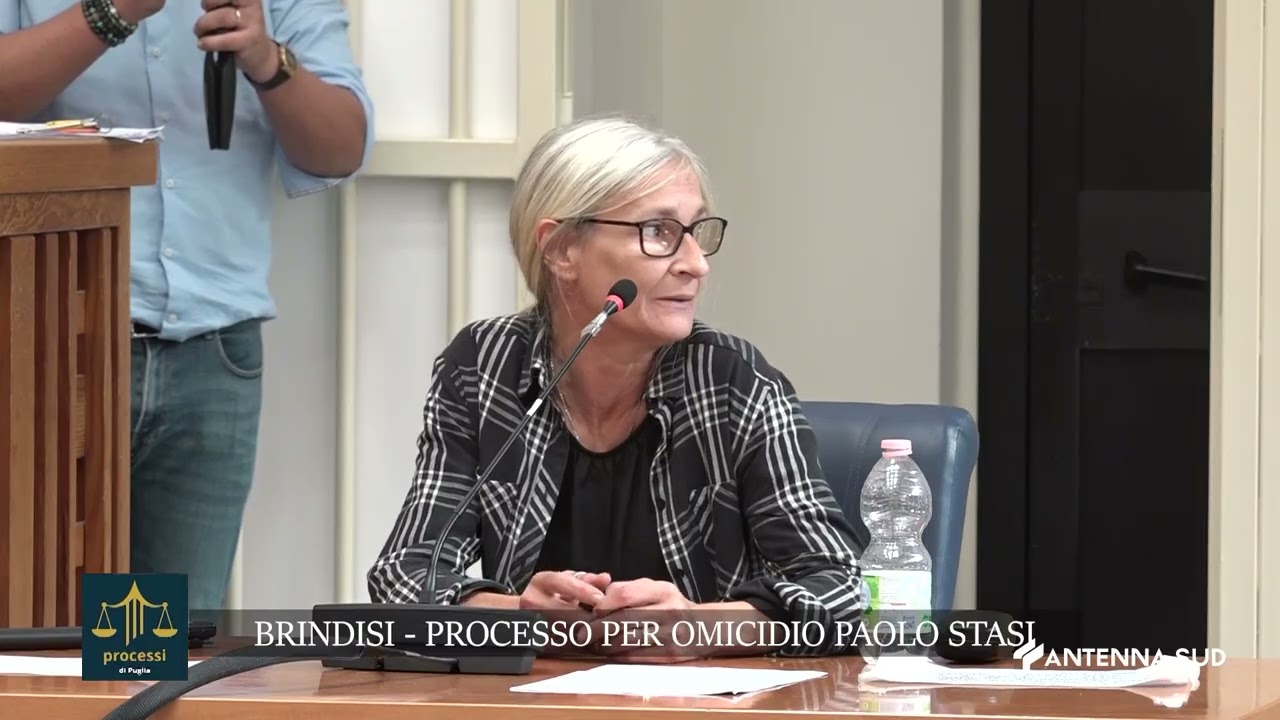 PROCESSI DI PUGLIA DEL 29 OTTOBRE 2024   PROCESSO PER OMICIDIO PAOLO STASI