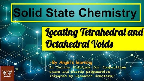Locating Octahedral and Tetrahedral Voids in CCP and HCP lattice
