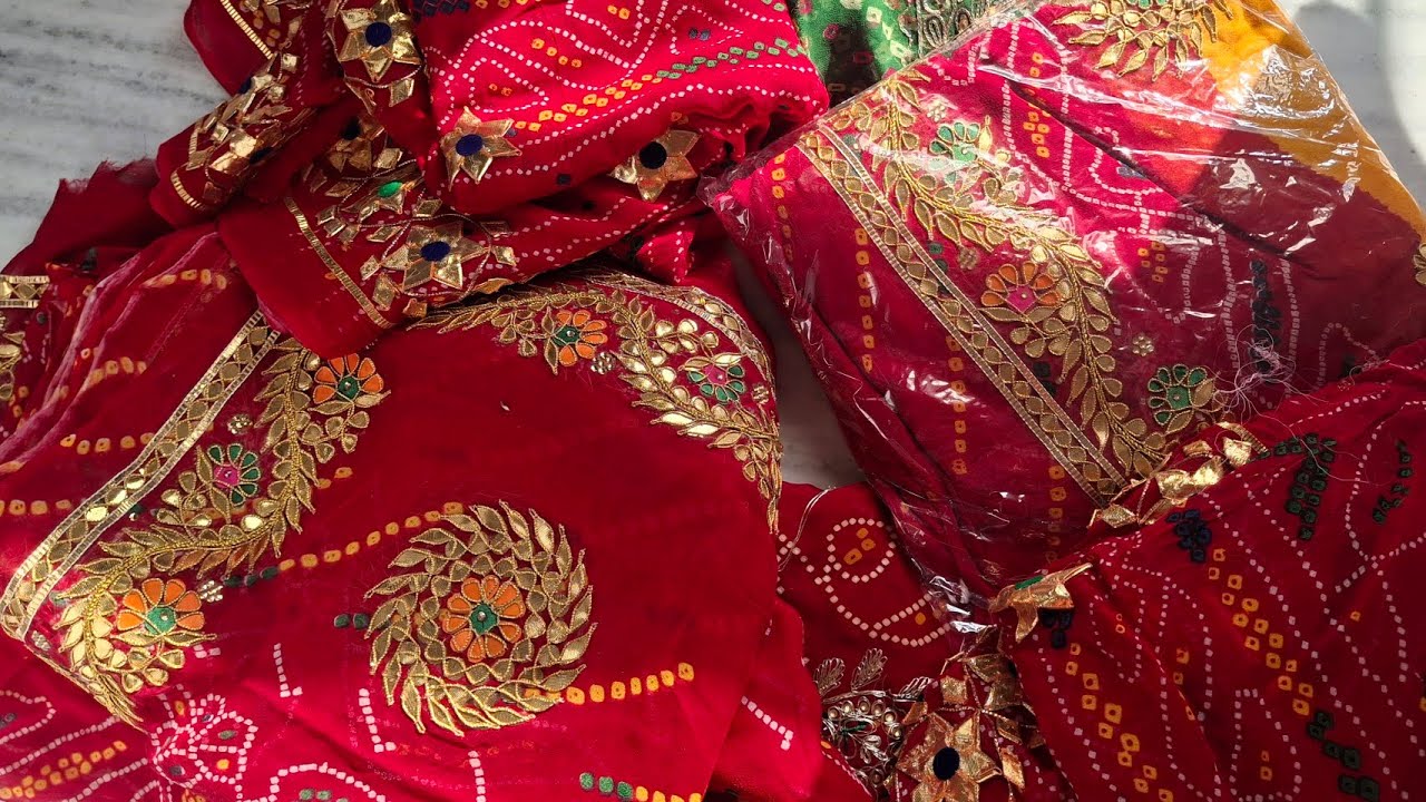 Rajasthani Shekhawati treading wedding dress #fashion #shortvideo #ytshorts 