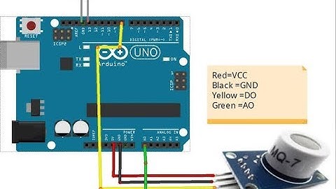 MQ7 gas sensors with Arduino