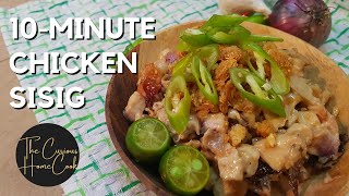 10-Minute Chicken Sisig  | LEFTOVER ROASTED CHICKEN RECIPE #1 | The Curious Home Cook
