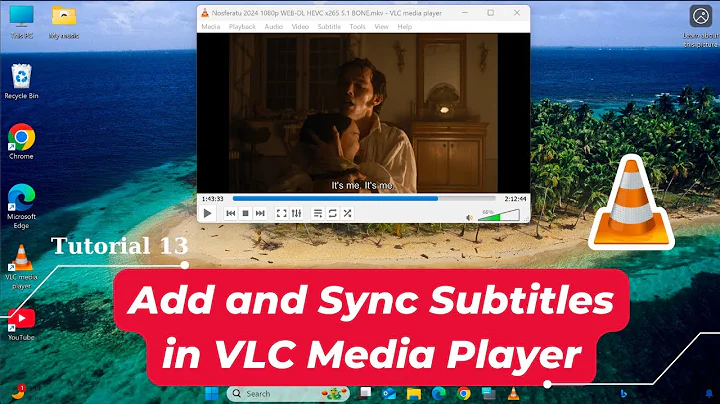 How to Add and Sync Subtitles in VLC Media Player | VLC Tutorial 13