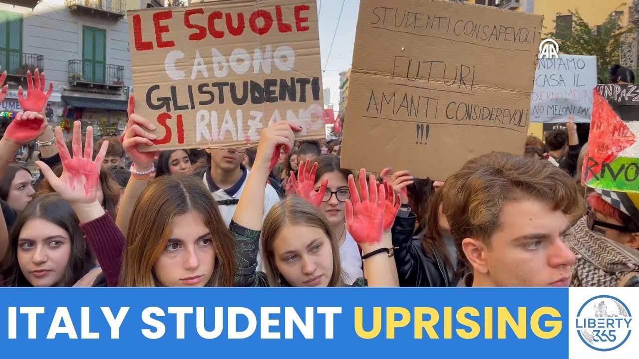 Students Rise Against Meloni: Massive Italy Protests Challenge Education Cuts and Israel Policy