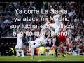 Hala Madrid y Nada Mas - Lyrics