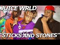 Deondre Reacts to Juice WRLD &quot;Sticks &amp; Stones&quot; (Official Audio) | REACTION!!