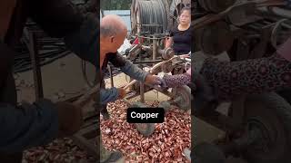 Copper Recycling from Damaged Wires ♻️