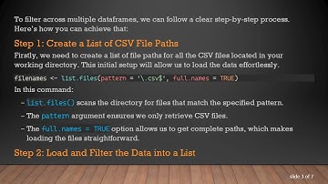 How to Filter Across Multiple Dataframes in R