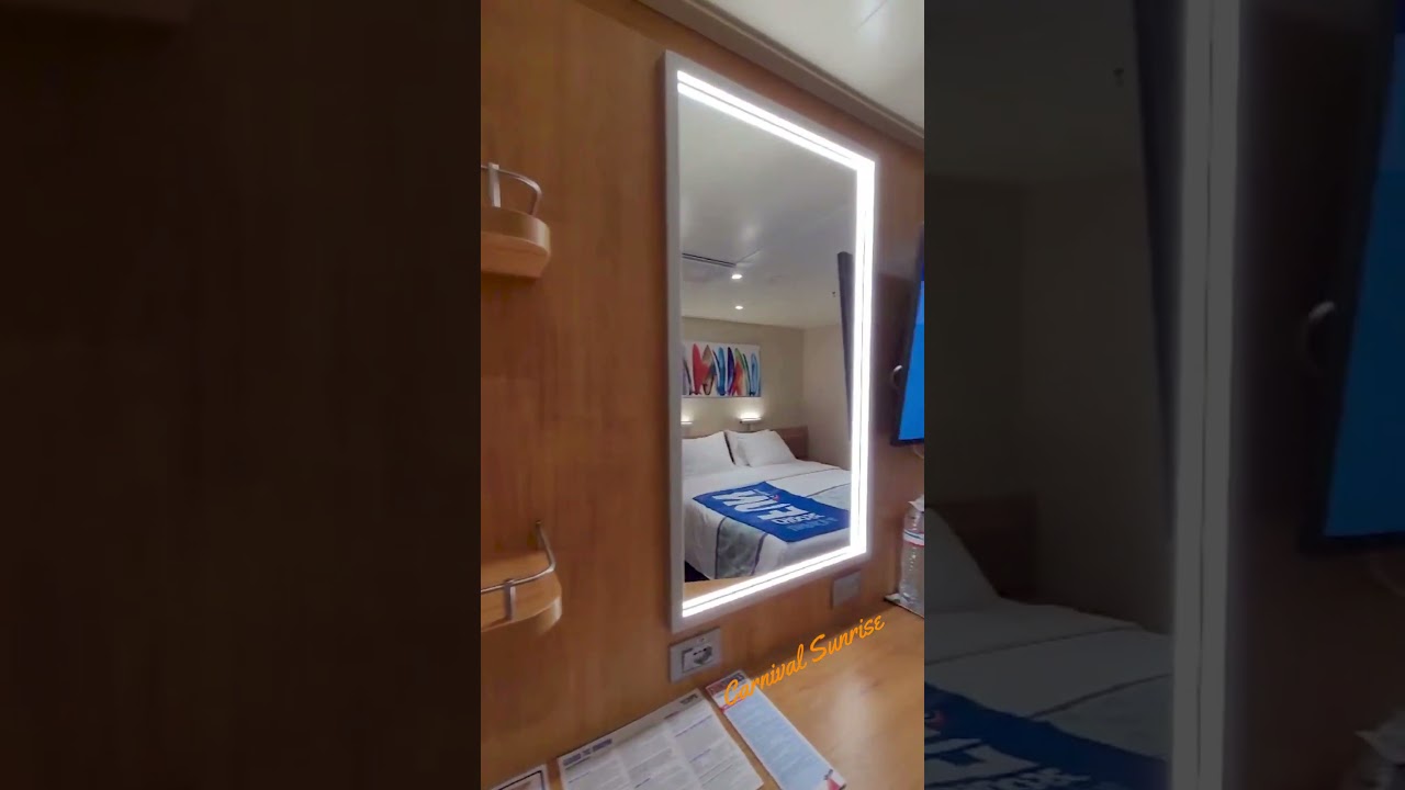 You Won't Believe How COZY This INSIDE Cabin is on Carnival Sunrise !