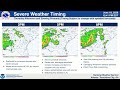 June 18, 2026 NWS Atlanta Weather briefing on Flash Flooding and Severe weather potential