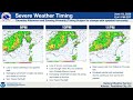June 18, 2026 NWS Atlanta Weather briefing on Flash Flooding and Severe weather potential