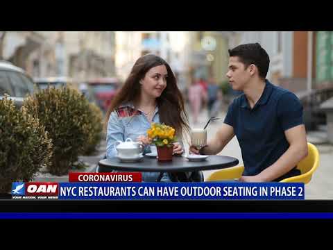 NYC restaurants can have outdoor seating in phase 2 of reopening