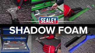 Sealey Shadow Foam - Blue / Black - The Caravan Accessory Store