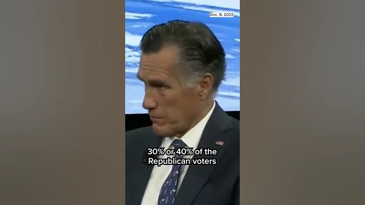 #Romney Says He Won't Support #Trump In 2024 - DayDayNews