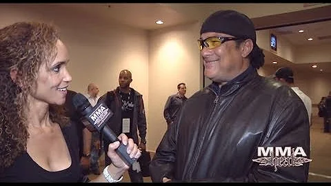 UFC 126: Steven Seagal Says He Taught Anderson Sil...