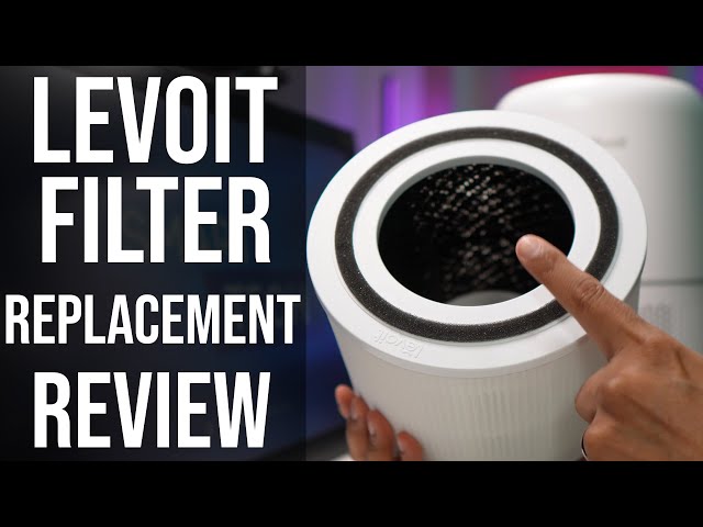 How to install a filter for the Levoit core 300 air purifier 