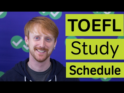 TOEFL Study Plan (1 Month)