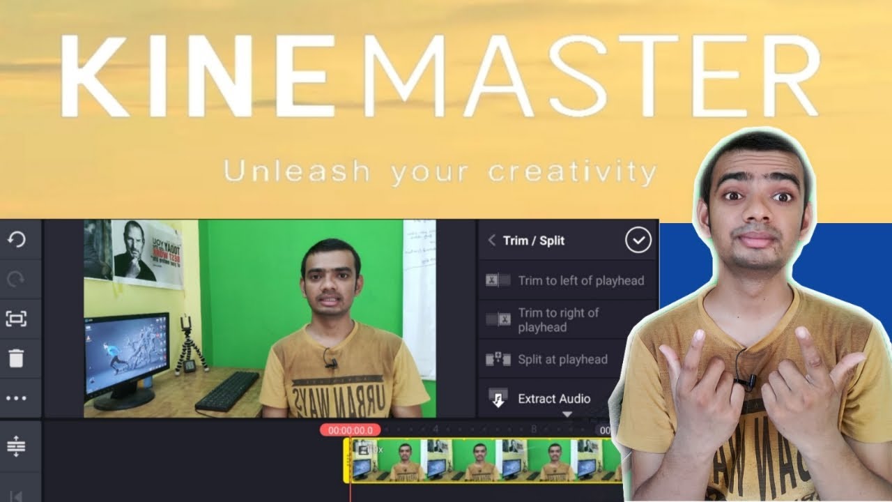 how i edit my youtube videos || kinemaster tutorial hindi Part 1 - YouTube