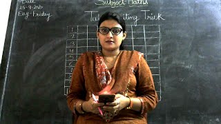 Sub-Maths Topic- Table Writing Trickby Deepshikha Mam