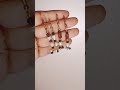 Pearl Earrings Designs / Pearl jewellery making #myhomecrafts #handmade
