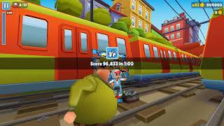 SUBWAY SURFERS CLASSIC GAMEPLAY PC HD 2024 - PIXEL JAKE 12TH BIRTHDAY BOARD