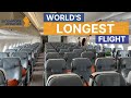 THE WORLD'S LONGEST FLIGHT on Singapore Airlines' Premium Economy Class | Singapore to New York