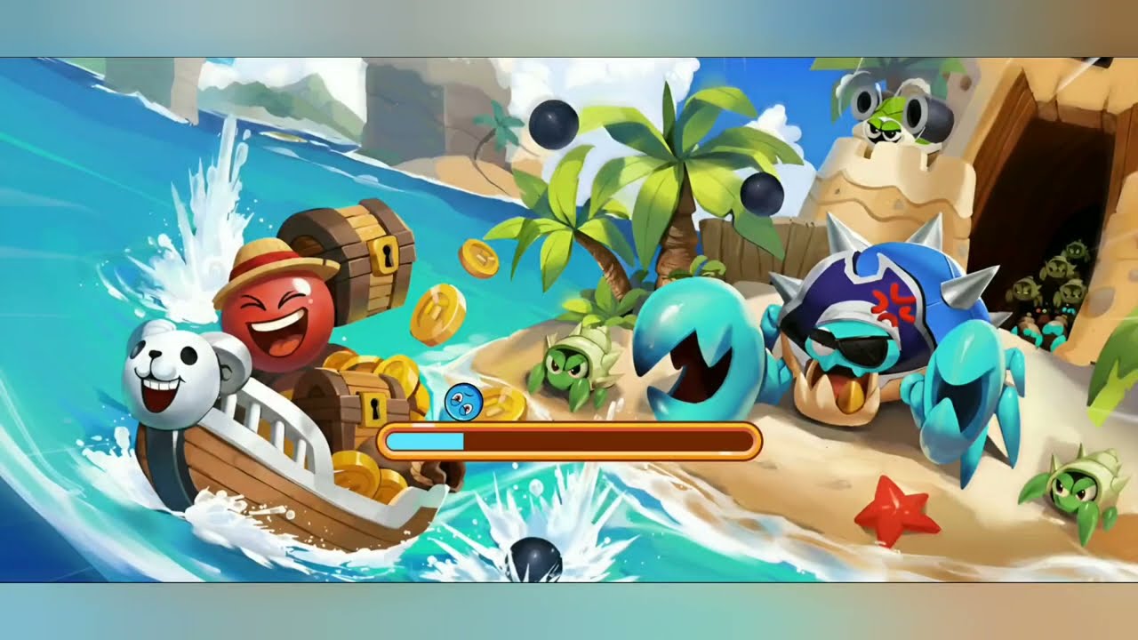 Ball V - Red Boss Challenge - Level Jungle 0-5