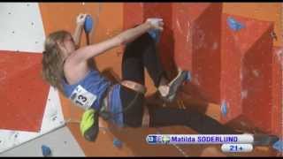 IFSC Climbing World Cup Chamonix 2012 - Lead - Replay Finals